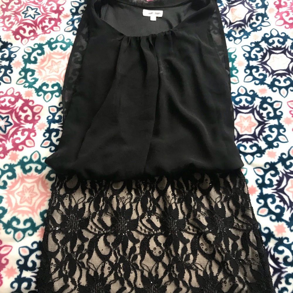 b&w party dress 🖤